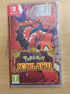 Pokémon SCARLATTO (Italiano) Nintendo Switch Video Game In ITALIAN Language - Picture 1 of 2