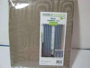 New ENERGY SAVINGS PEJA FOAMBACK WINDOW PANEL TAUPE 38X84 NIP - Bild 1 von 5