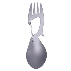 Suitable For Outdoor Travel Small Gift Friends Family Multifunctional Cutlery - Picture 1 of 11