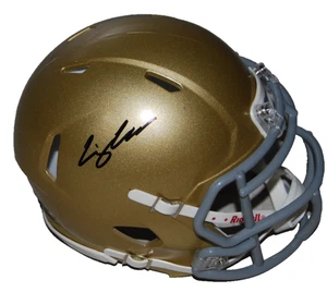 C.J CARR signed (NOTRE DAME FIGHTING IRISH) mini helmet BECKETT BAS BV13336 - Picture 1 of 2
