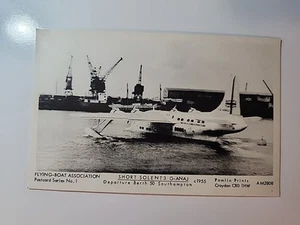 Short Solent 3 G-ANAJ Flying Boat Association Postcard - Picture 1 of 2