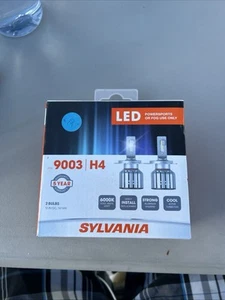 Sylvania 9003 H4 LED Powersports Or Fog Use Only. Set Of 2. - Picture 1 of 4