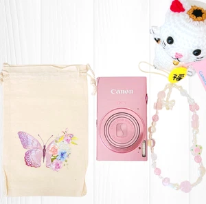 Canon IXY 430F Pink 5x zoom Wi-Fi 16.1MP Digital Camera [Near Mint] From Japan - Picture 1 of 20