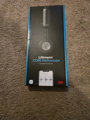 3M Littmann CORE Digital Stethoscope - Black Like Ne - Image 1 of 3