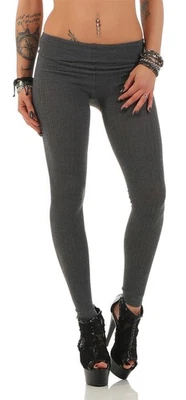 ELOMODA Damen Leggings Strumpfhosen ohne Fuß Strümpfe Strumpfhosen Gr. 38 40 42, 1625