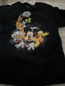 Original Disney Damen T-Shirt Gr. L. Mickey And The Gang All On Board - Bild 1 von 3
