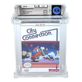 New NES City Connection WATA 9.4 Factory Sealed Graded 1988 Nintendo Game