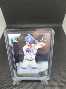 2022 Bowman Chrome Dayton Dooney 1st Rookie RC Autograph #CPA-DDO Royals - Bild 1 von 2