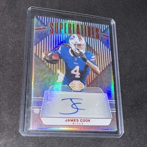 2023 Illusions JAMES COOK Superlative Orange Autograph #S-JCK Bills Auto SP - Picture 1 of 4