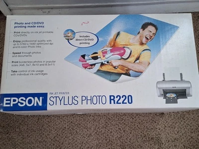New Epson Stylus Photo R220 Inkjet Printer Sealed - Image 1 of 4