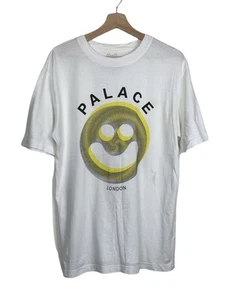 RARE Palace x Smiley “Hypno Face” Tee – 2022 Collab – Optical Illusion Drop - Picture 1 of 9