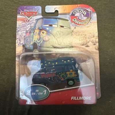 Mattel Disney Pixar Cars 3 Volkswagen Bus Fillmore Foto 1 de 3