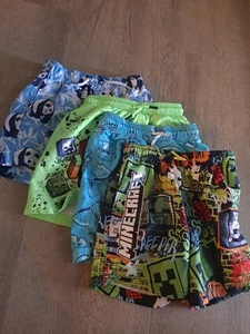 Boys Lot Swim Trunks, Fits Size 6-7 - Picture 1 of 3