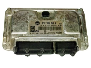 Centralina motore VW Audi Seat ECU 03C906057K 0261201138 IMMO OFF PLUG&PLAY - Foto 1 di 2
