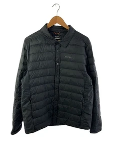 MERRELL Down Jacket, Large, Polyester, Black, Solid Color, JMF26204 - Picture 1 of 6