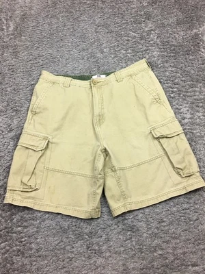 Pantalones Cortos Carga Faded Glory Caqui Para Hombre Talla 36 Marrón 100% Algodón Foto 1 de 4