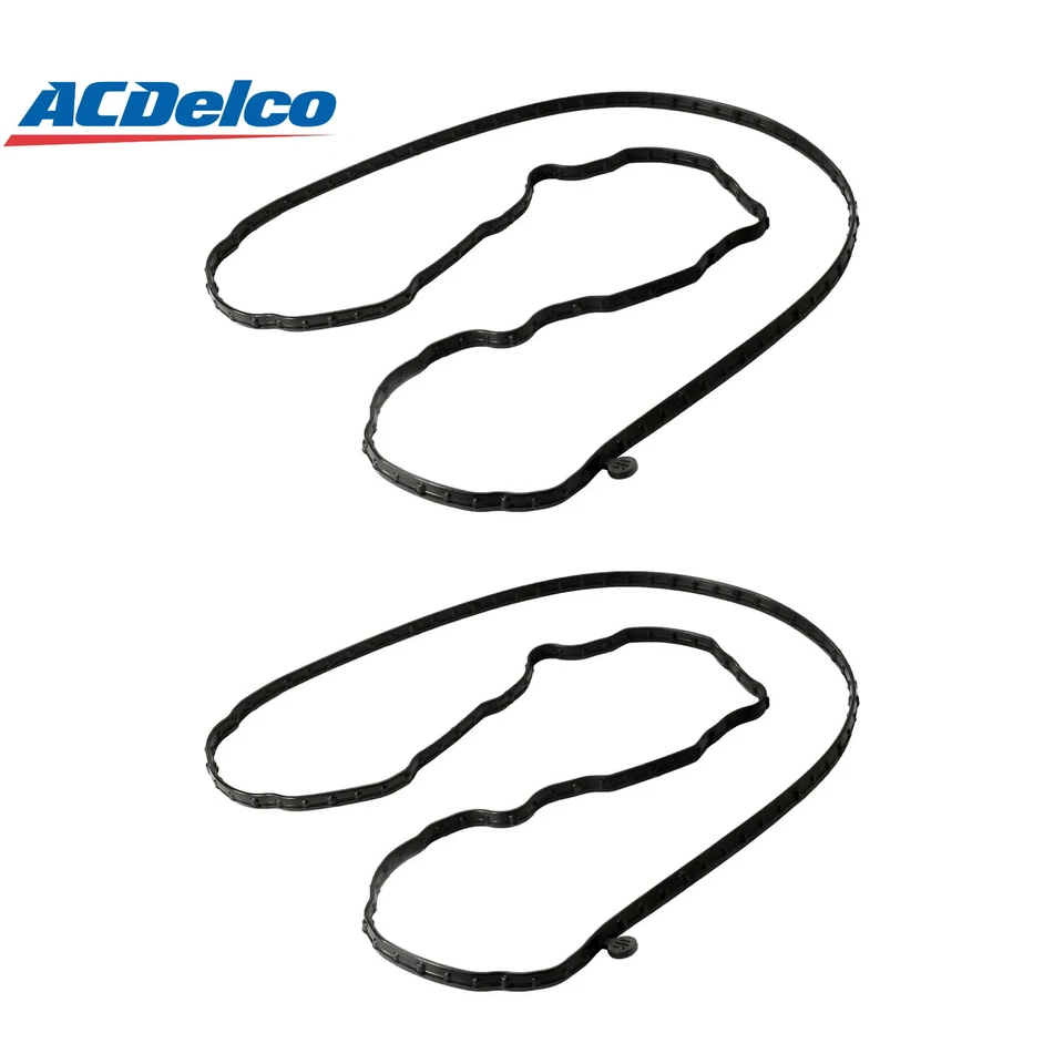 Set of 2 Valve Cover Gasket ACDelco 12619787 Chevrolet Silverado 1500,Corvette - Image 1 of 1