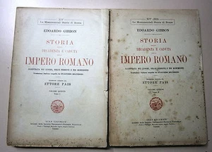 Gibbon # STORIA DELLA DECADENZA E CADUTA DELLO IMPERO ROMANO #Vol.V 1927 # Sten - Picture 1 of 1