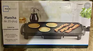 Mainstays MS-GRD20 Non-Stick Electric Kitchen Griddle - Black - Picture 1 of 1
