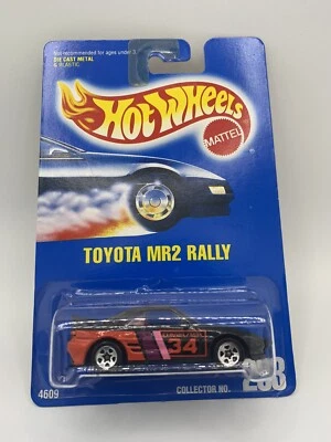 RARE - HOT WHEELS #233 - TOYOTA MR2 RALLY BLACK - Image 1 of 4