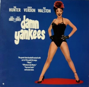 Damn Yankees: Tab Hunter, Gwen Verdon ( Laserdisc, WB 1958) Comedy, Musical - Picture 1 of 3