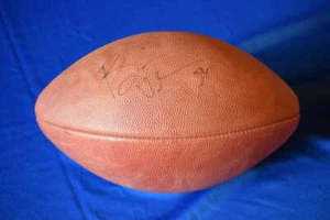 Brian Urlacher JSA Coa Autograph Official NFL The Duke Game Football Signed - Picture 1 of 2