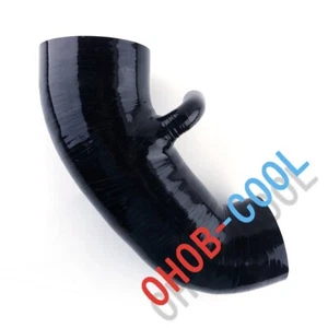 Black Silicone Air Intake Hose For 2016-2023 2017 18 Chevy Camaro SS 6.2L LT1 V8 - Picture 1 of 15