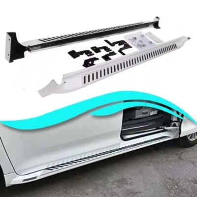 2P White Running Board fit for Sienna 2011-2020 Side Step NerfBar Accessories - Image 1 of 4