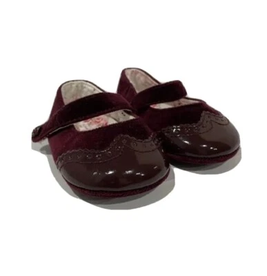 Бархатные туфли для девочки Janie and Jack размер 6-12 м - Изображение 1 из 2