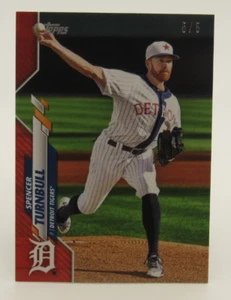 Spencer Turnbull 2020 Topps Mini On Demand rojo #5/5 Detroit Tigers - Imagen 1 de 2