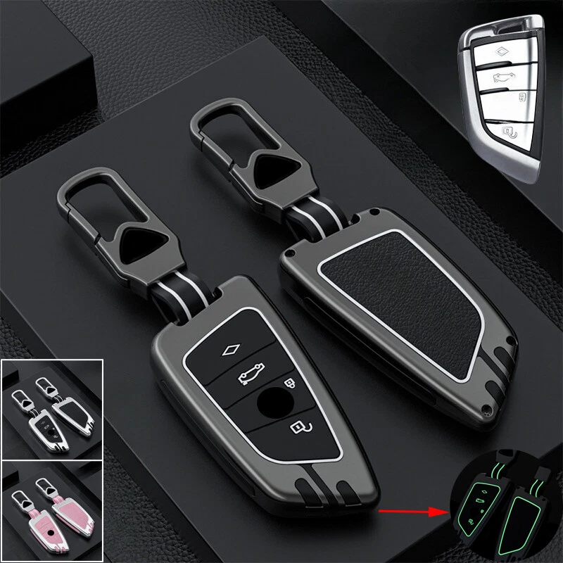 Alloy Silicone Car Key Case Cover For BMW X2 X3 X4 X5 X6 X7 M5 1 2 3 4 5 6 7 8 Foto 1 de 4