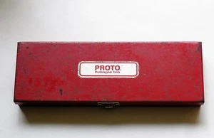 Vtg Prototool socket set in metal box - Bild 1 von 7