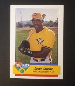 1994 Fleer ProCards Carolina League All-Star Game Danny Clyburn #CAR-37