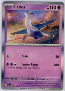 Pokemon Juego de Cartas Coleccionables Latios 073/182 Sv04: Paradox Rift Holo Raro - Imagen 1 de 1