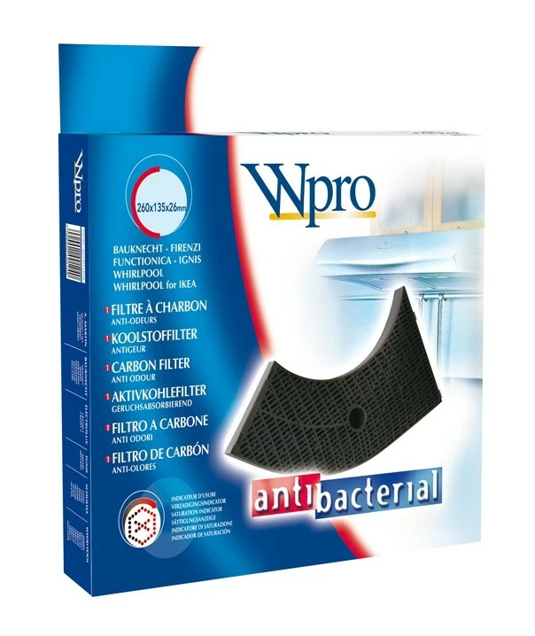 (13,49€/1Stk) Wpro Aktivkohlefilter TYP 10 AMC859, 481281718533 CHF85/1 48400000