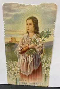 SANTINO HEILIGE KARTE SANTA MARIA GORETTI GESTANZT SA03 - Bild 1 von 2