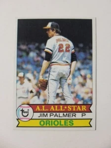 JIM PALMER 1979 TOPPS BASEBALL CARD #340 BALTIMORE ORIOLES - Picture 1 of 2
