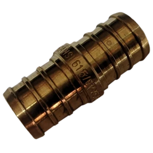 25 Pieces 5/8" x 5/8" Pex Coupling, Lead Free Brass, Pex B, Crimp Version - Picture 1 of 4