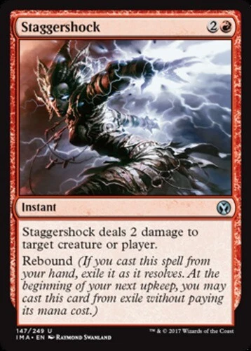 x1 Staggershock - Iconic Masters - NM - MTG - Image 1 of 1