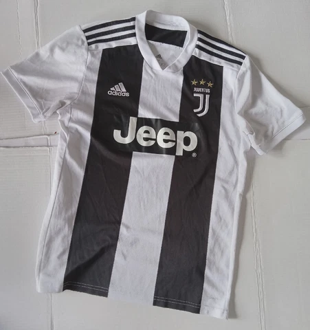 Adidas Men's Juventus Home Jersey Shirt (Medium, White/Black) - GS1442 Cover