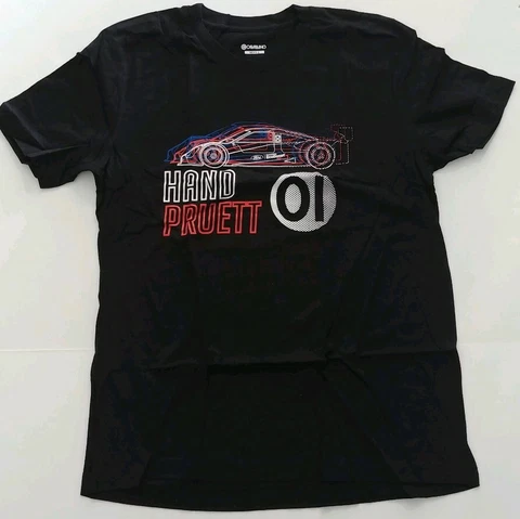 Ganassi Racing Scott Pruett Joey Hand Mens Super Soft T-Shirt New Large 1300 Cover