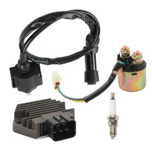 For Honda Rancher TRX350 2000-06 Rectifier Starter Solenoid Relay& Ignition Coil - Bild 1 von 11