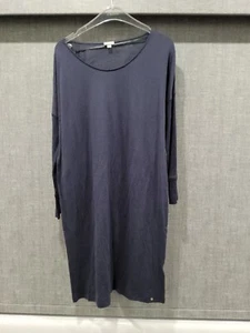 Hanro Purple Long Sleeve Crew Neck Nightgown Women's Size S_petit - Picture 1 of 4