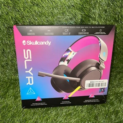 Skullcandy SLYR Lightweight Multi Platform Gaming Headset With Boom Mic New  - Image 1 of 4