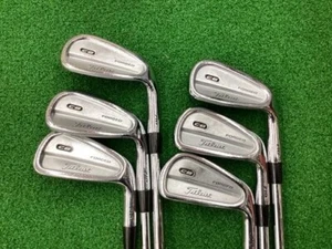 Titleist 710 CB Iron Set 6pcs 5-Pw Flex S Stiff Dynamic Gold XP S300 - Picture 1 of 5