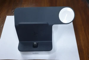 Belkin Powerhouse charge Dock pour iPhone Apple Watch F8J237V2 sans alim - Imagen 1 de 3