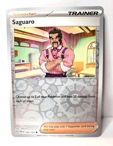 Pokémon TCG - Saguaro - 187/193 - Reverse Holo - Paldea Evolved - NM/MINT - Picture 1 of 1