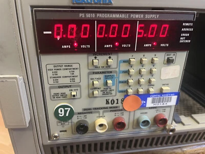 3ee   Tektronix PS5010 Triple Programmable Power Supply - Image 1 of 4