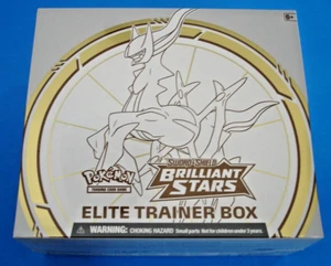 Pokémon Brilliant Stars Schwert & Schild Elite Trainer Box ETB Schöne Box - Bild 1 von 3