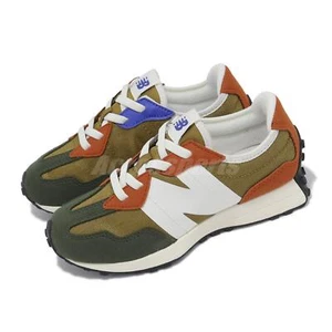 New Balance 327 Wide NB Green Brown Kid Preschool Casual Shoes Sneaker PH327HC-W